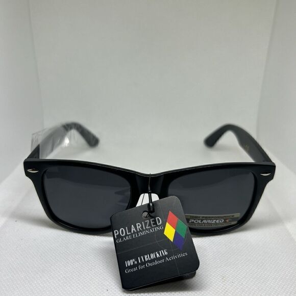 Polarized Retro Classic Men’s Women’s Unisex Sunglasses - Picture 2 of 3